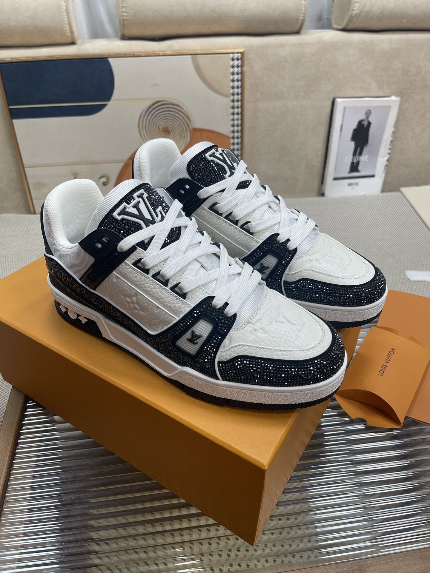 Lv Trainer Sneaker 108