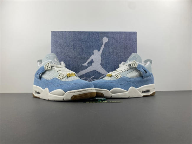 Air Jordan 4 Denim "Worn Blue” IB6716-100