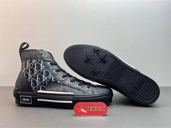 DR B23 OBLIQUE HIGH TOP SNEAKER BLACK