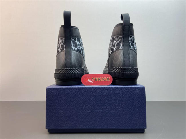 DR B23 OBLIQUE HIGH TOP SNEAKER BLACK